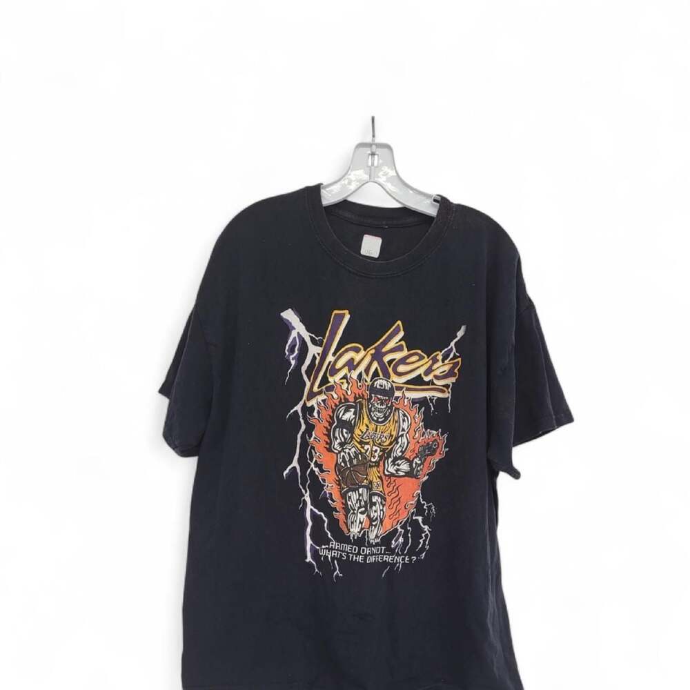 Warren Lotas x LA Lakers LeBron James Armed Or Not Graphic Tee